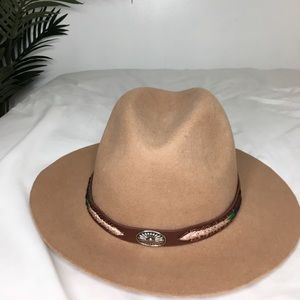 Camel Fedora Hat